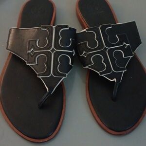 Tory Burch leather Thong Miller sandals size 9
